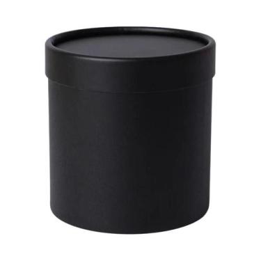 Imagem de Caixa De Presente Redonda De Papelão 12x12cm Para Casamento, Festa, Em