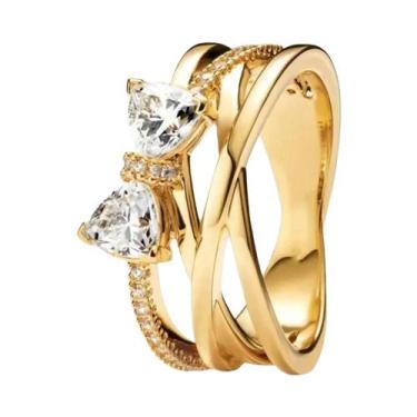 Imagem de Anel De Pérola Em Concha Rosa Com Laço De Prata 925 Para Festas De Cas