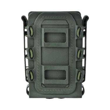 Imagem de Bolsa Tática Ajustável Para Carregador Molle Para Ar15 M4 556 762 9mm 