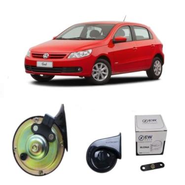 Imagem de BUZINA AUTOMOTIVA CARACOL COM CONECTOR 2 PINOS (UNITÁRIA) PARA GOL G1/G2/G3/G4/G5/G6 ATÉ 2016