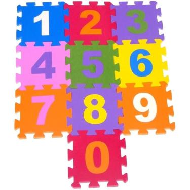 Imagem de TAPETE TATAME MONTAR TINGS - 10 TAPETINHOS