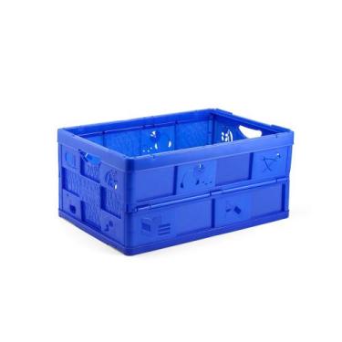 Imagem de Caixa Organizadora Dobrável Plástica 60 cm Resistente para Armazenamen