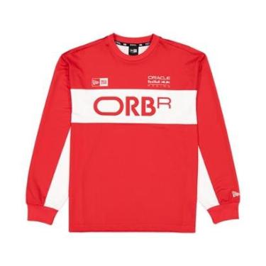 Imagem de Camiseta New Era Red Bull Racing Korea Drop Vermelho-Masculino