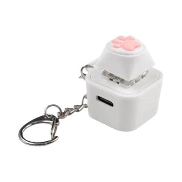 Imagem de Chaveiro De Teclado Com Design De Pato Amarelo Fofo Para Teclado Mecân