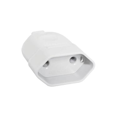 Imagem de Plugue Femea 2P 10A/250V Branco