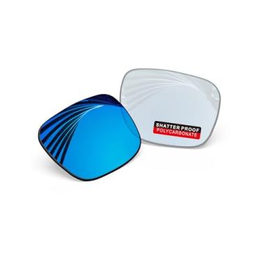 Imagem de iLikeo Lentes de reposição PRO+ policarbonato não polarizadas para óculos de sol Oakley Holbrook OO9102 - Eclipse Blue Photochromic
