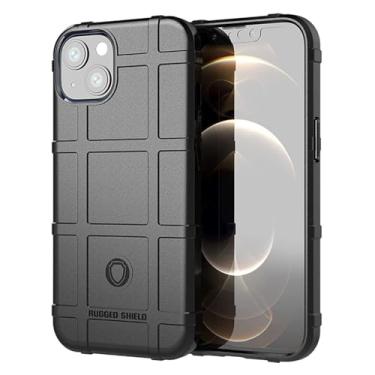 Imagem de Capa Case iPhone 13 Mini (Tela 5.4) Rugged Shield Anti Impacto (Preto)
