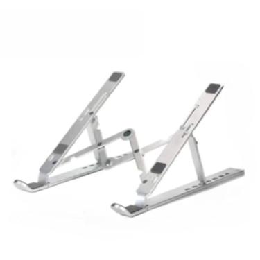 Imagem de Suporte De Notebook De Metal Laptop Tablet Dobrável