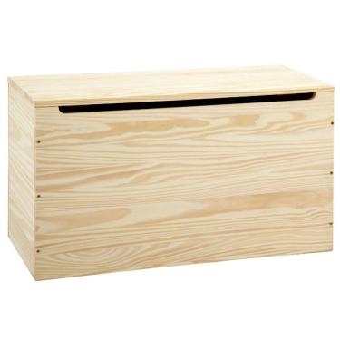 Imagem de Baú Multiuso Tramontina em Madeira Maciça sem Pintura com Acabamento Natural 91750073