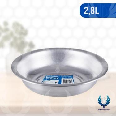 Imagem de Bacia Polida Nº 22  Alumínio Brilhante  Indústrias Fênix - NoBrand