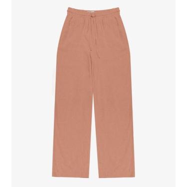 Imagem de Calça Linho Strong Feminina Endless Marrom, M, Marrom