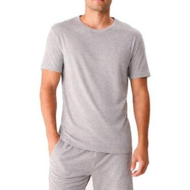 Imagem de Camiseta Masculina Ribana Hering 100% Algodão-Unissex