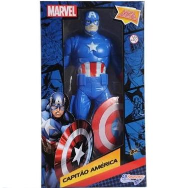 Imagem de Boneco Marvel Capitao America ALL Seasons 22CM