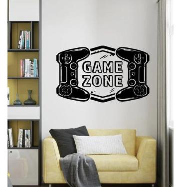 Imagem de Adesivo de parede  gamer, jogos, video game - Ambiente dekorado, 70cm,