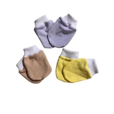 Imagem de luvinha maternidade bebe - Clecia Baby, KIT 3 LUVINHAS REF B