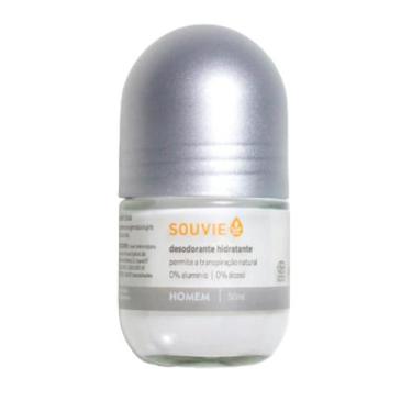 Imagem de Desodorante Rollon Homem Sem Alumínio Sem Álcool Souvie 50ml
