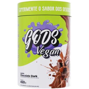 Imagem de Whey Protein Vegano Gods Vegan Ervilha 450g Chocolate Dark-Unissex