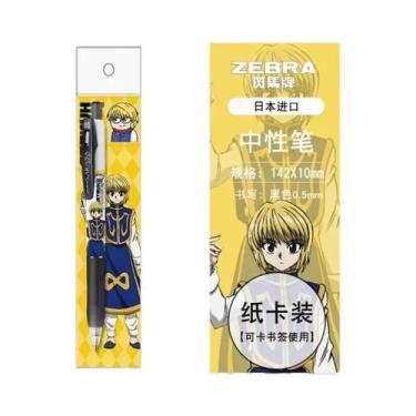 Imagem de Caneta Preta Neutra 05mm Edição Limitada Hunter X Hunter Temática De A