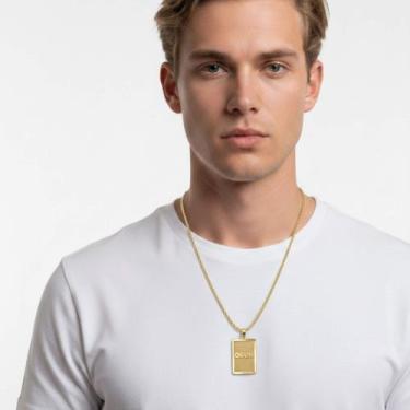 Imagem de Colar Orixá Ogum - Banhado em Ouro 18k ou Prata 925 - Tri Gata, Dourad