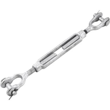 Imagem de Esticador Para Cabo De Aço 5/8  Manilha X Manilha Galvanizad