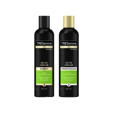 Imagem de Kit Shampoo 400ml + Condicionador TRESemmé Detox Capilar 400ml