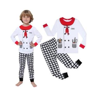 Imagem de Fantasia De Esqueleto Infantil Para Halloween, Pijama Brilhante De Cav