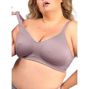Imagem de Sutiã Sustentação Duloren 111756 Sem Bojo Sem Aro Microfibra T. M/XL, 