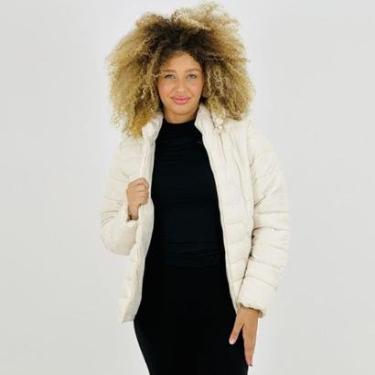 Imagem de Jaqueta de Nylon Facinelli Gola Alta com Capuz Feminina-Feminino