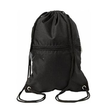 Imagem de Mochila De Sacola De Academia Preta Esportiva Promoção - trends, Preto