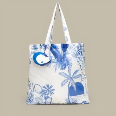 Imagem de Bolsinha Chaveiro Farm Me Leva Rio Tucano Navy Original