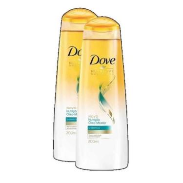 Imagem de Kit 2 Dove Nutrição Óleo Micelar Shampoo 200Ml