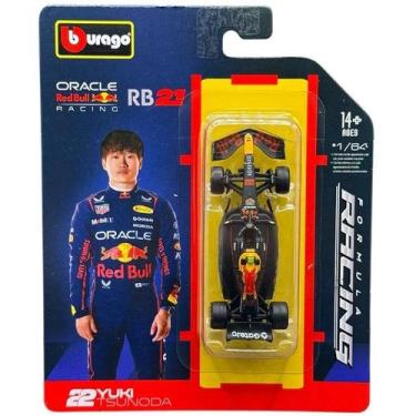 Imagem de Carrinho Miniatura F1 2025 RED BULL Racing RB21 22 Tsunoda 1/64