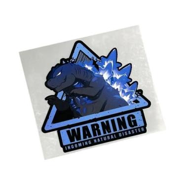 Imagem de Adesivos Refletivos De Dinossauro Monstro Para Carro, Moto, Scooter, C