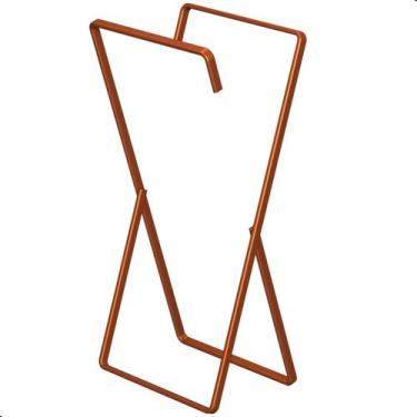 Imagem de Porta Toalha de Rosto Banheiro Bancada Duplo Rose Gold Seul - CromoSho
