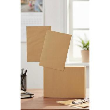 Imagem de Envelopes Kraft 16x22cm - Kit 250 Unid. Resistentes A5 - Congratulatio