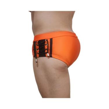 Imagem de Sunga boxer com cadarço nas laterais todas as cores - ALVEZ ALVES MODA