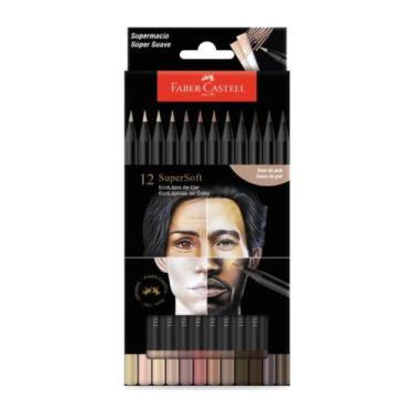 Imagem de Lápis de Cor EcoLápis SuperSoft Tons de Pele 12 Cores Faber-Castell
