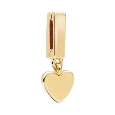 Imagem de Pingentes De Prata 925 Femininos Em Formato De Trevo, Coração E Redond