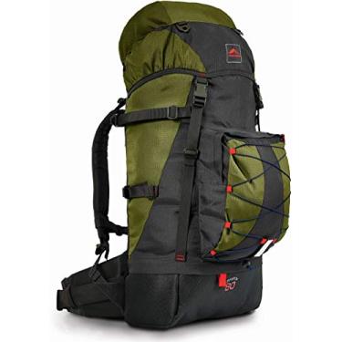 Imagem de 0060 - MOCHILA CRAMPON 60 - VERDE COM PRETO