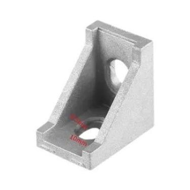 Imagem de Conector De Canto Para Perfil De Alumínio, Suporte De Fixação Para Peç