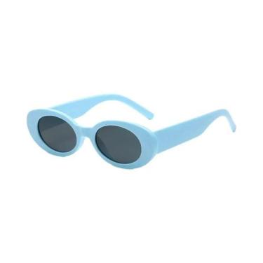 Imagem de Óculos De Sol Retrô Oval UV400 Para Homens E Mulheres, Óculos De Moda 