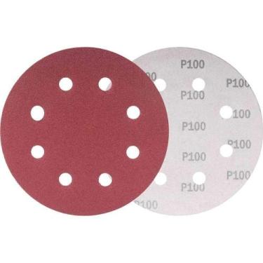 Imagem de Disco De Lixa Com Costado Em Pluma 180 Mm, Grão 100, Para A Lixadeira 