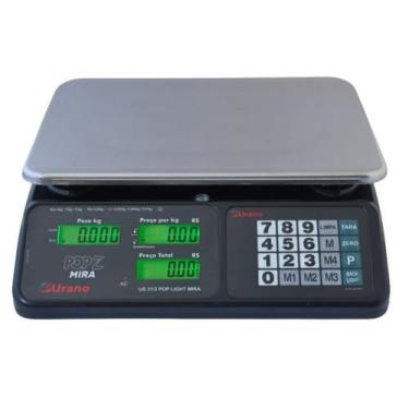 Imagem de Balança Comercial Computadora Urano US 31 / 2 POP-Z Mira com Bateria, 