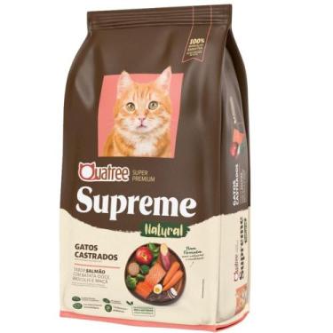 Imagem de Ração Quatree Supreme Gatos Castrados Salmão e Batata Doce 2,5kg