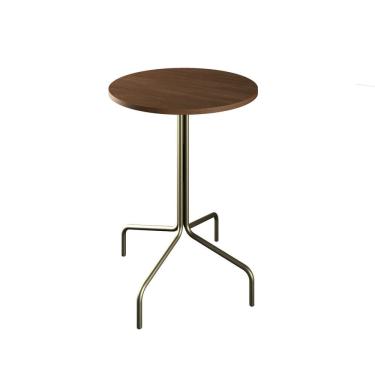 Imagem de Mesa Bistrô Barcelona 80cm Nogueira