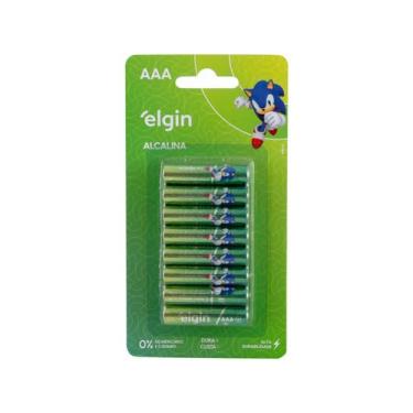 Imagem de Pilhas AAA Alcalinas com 16 Unidades 82352 - Elgin