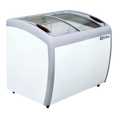 Imagem de Freezer Horizontal Frilux 260 Litros Branco Vidro Curvo 127V RF-106-C
