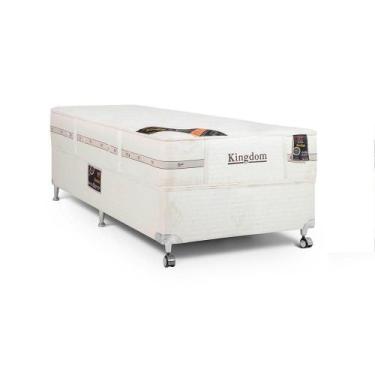 Imagem de Cama Box + Colchão Castor Solteiro Kingdom Aloe Vera Double Face 120x2