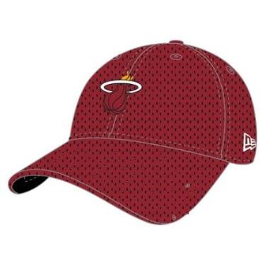Imagem de BONE 9FORTY SNAPBACK ABA CURVA MIAMI HEAT URBAN TECH ABA CURVA SNAPBACK VERMELHO ESCURO NEW ERA-Masculino