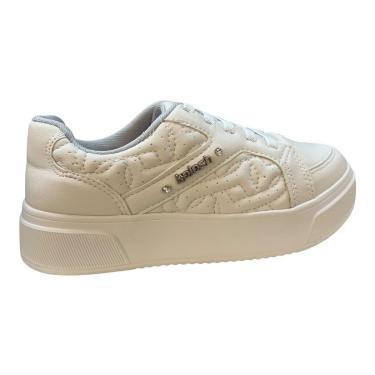 Imagem de Tenis Feminino Kolosh Plataforma Ultraconforto Brilho Calce Fácil Elástico C3545a Branc...